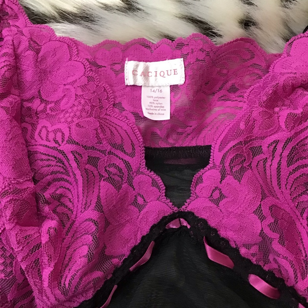 Femmes Lingerie Corset Dentelle À Armatures Racy Mousseline Sous